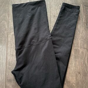 Kindred Bravely Black Maternity Leggings size Large